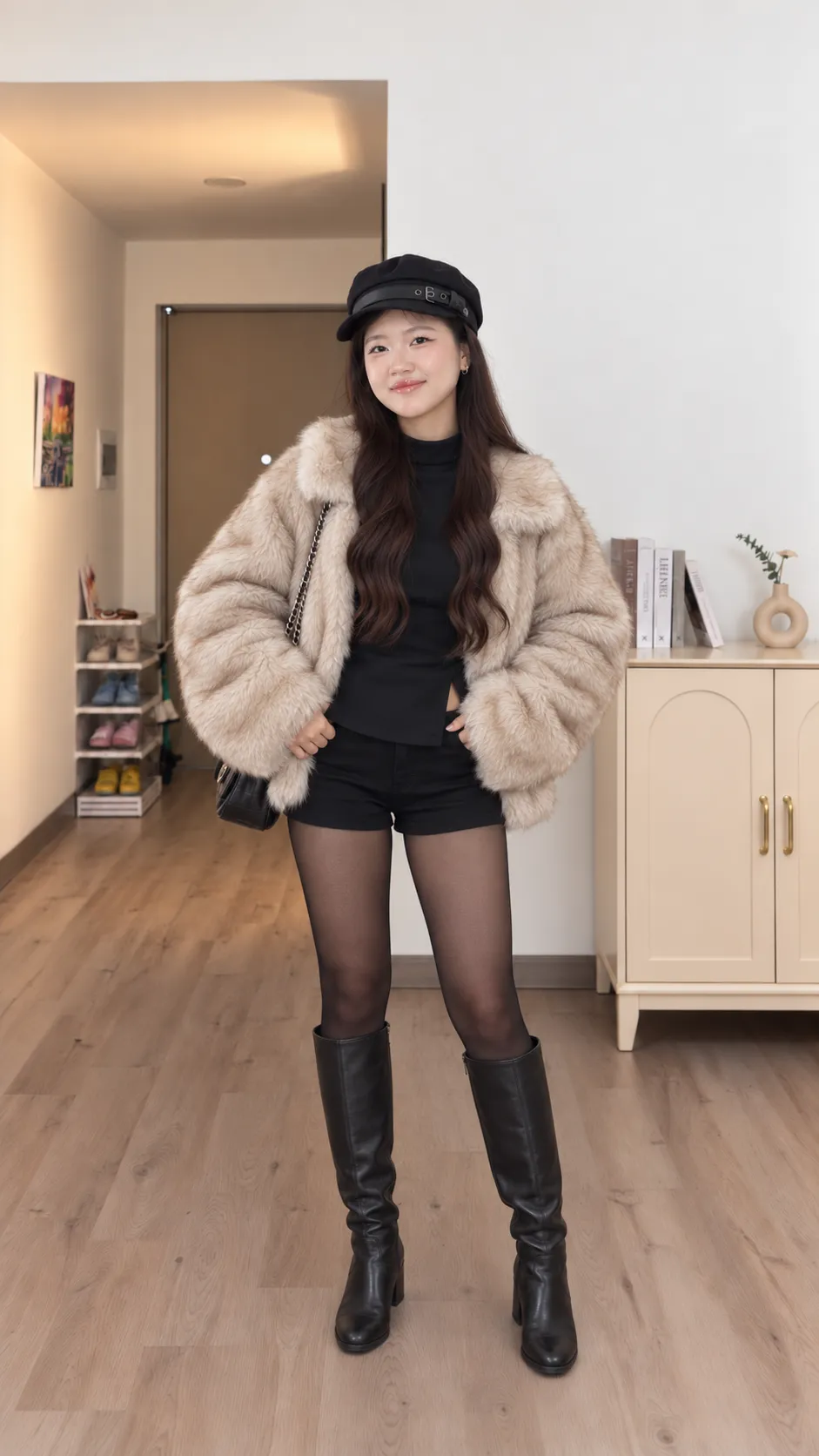 áo KHOÁC FUR mềm mại
