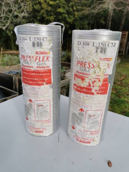 Tuyaux Alu gaz – Chez bibi · Lugos
