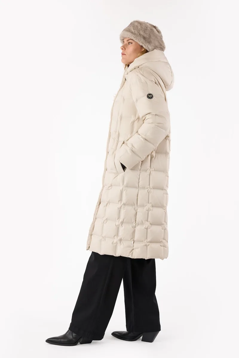 Manteau en duvet Frandsen — détail
