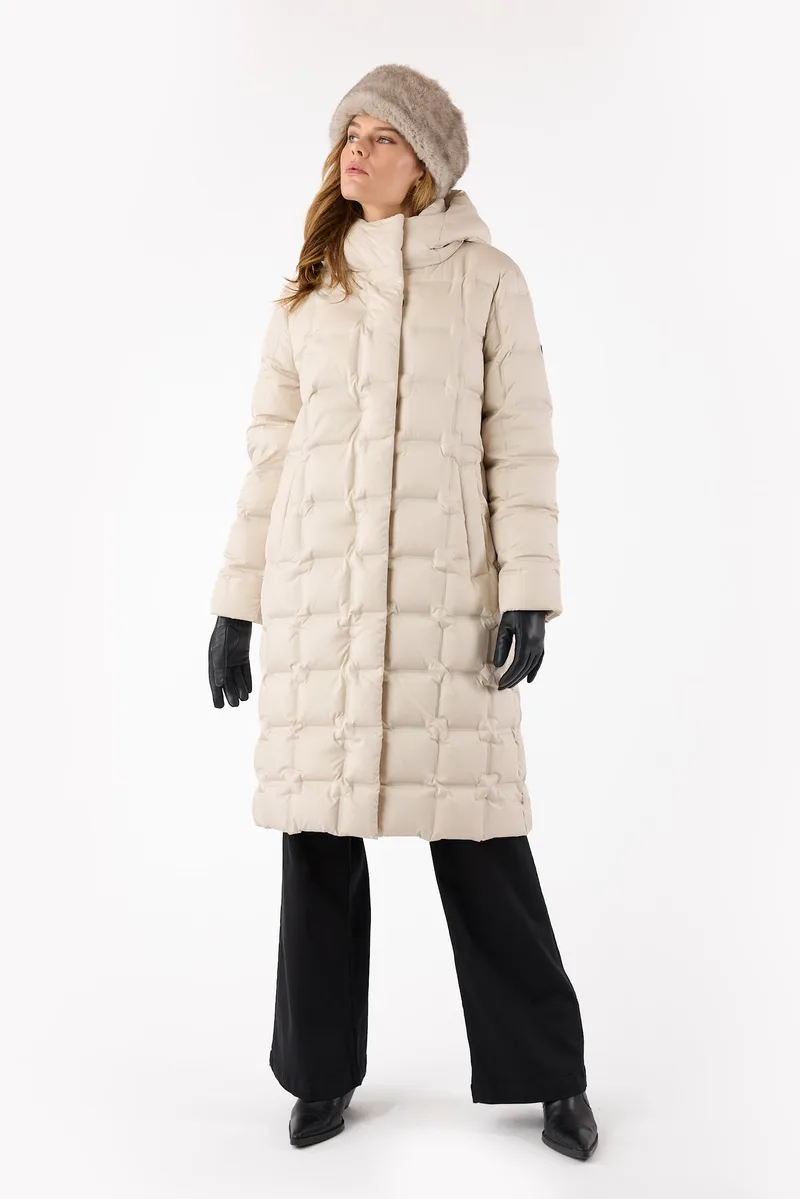 Manteau en duvet Frandsen — détail