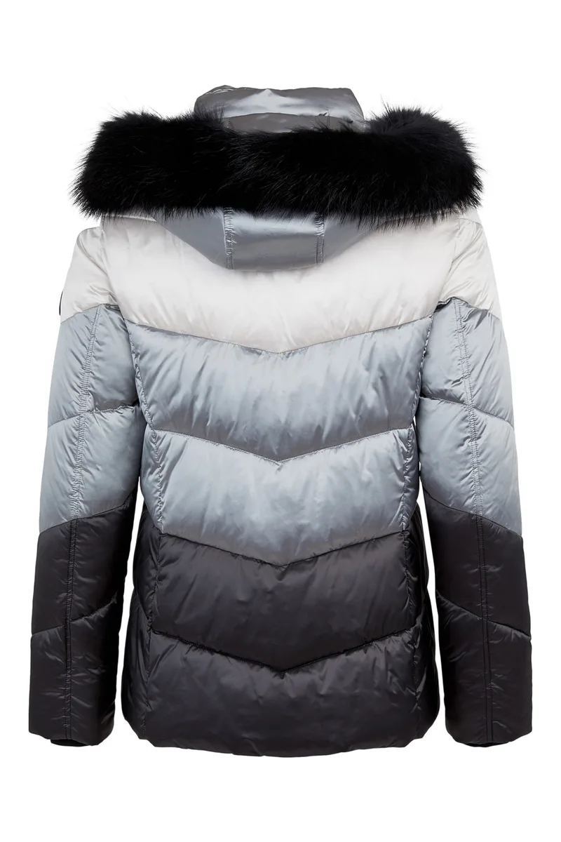 Veste avec fourrure véritable Frandsen — dos