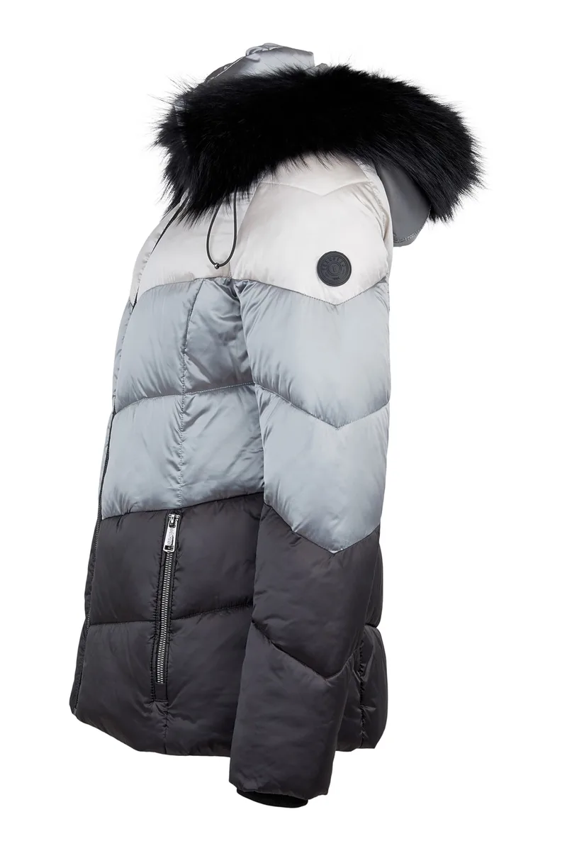 Veste avec fourrure véritable Frandsen — détail