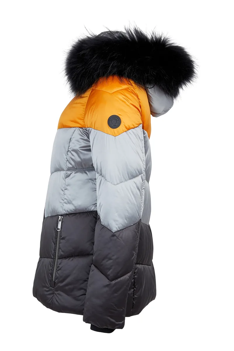 Veste avec fausse fourrure Frandsen — détail