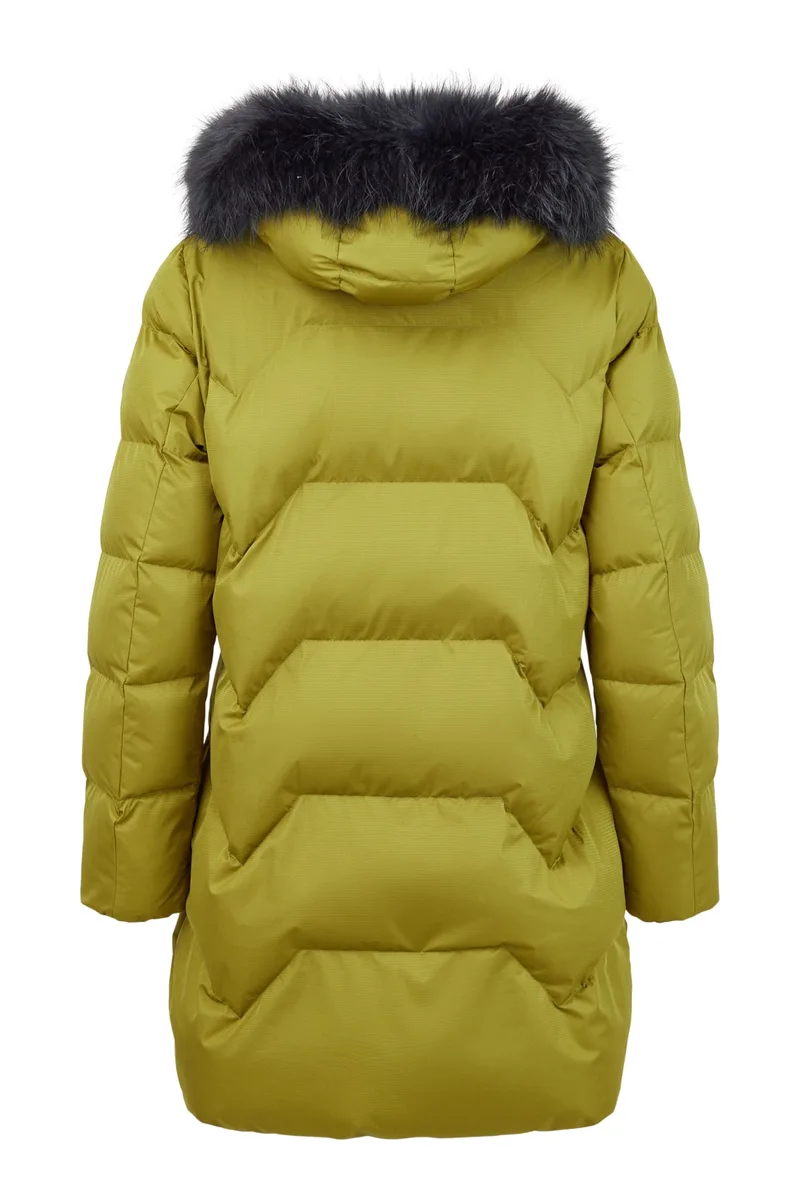 Veste avec fourrure véritable Frandsen — dos