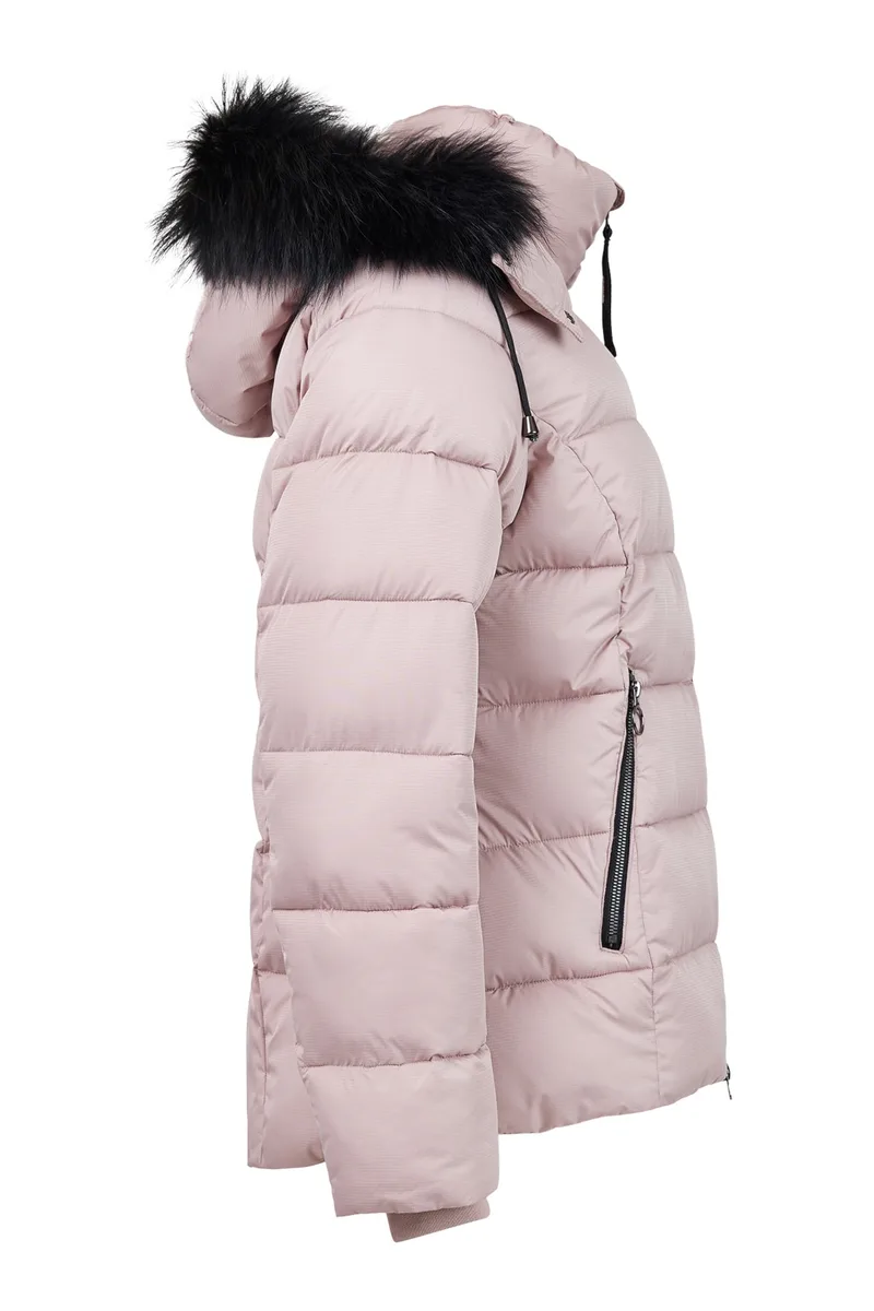 Veste avec fourrure véritable Frandsen — détail