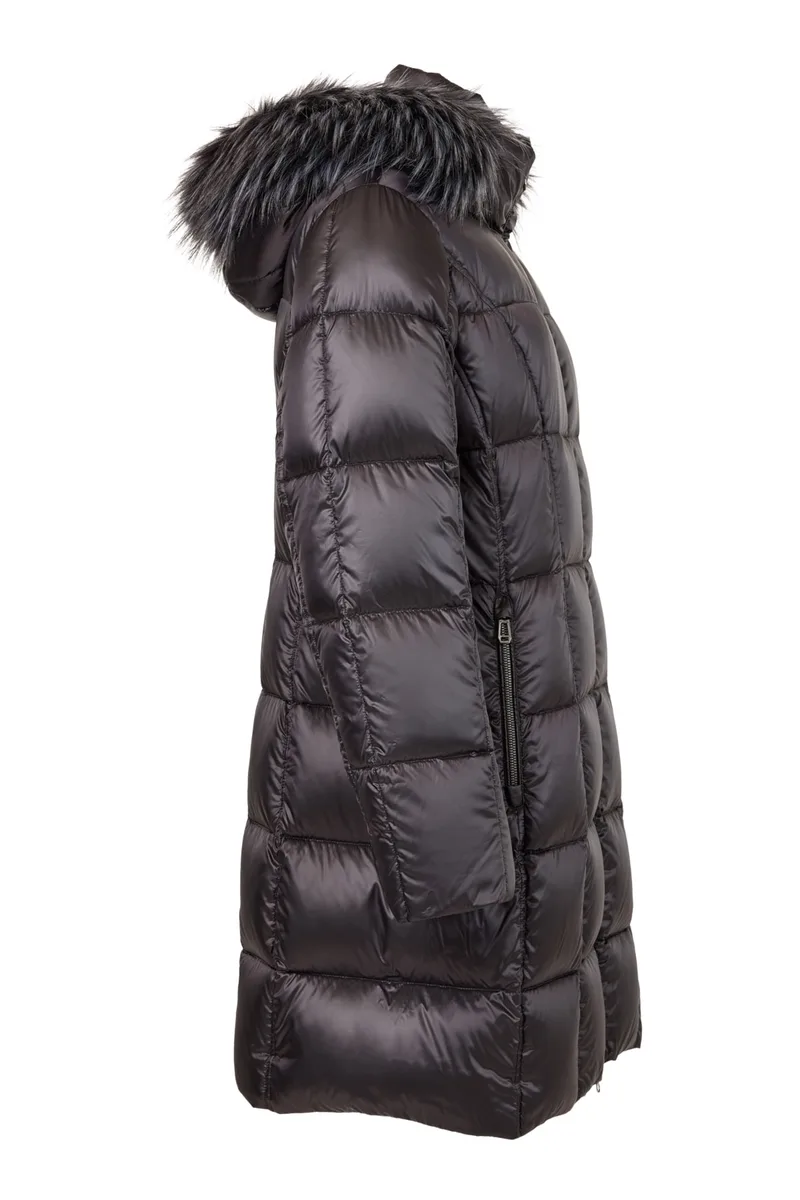 Veste avec fausse fourrure Frandsen — détail