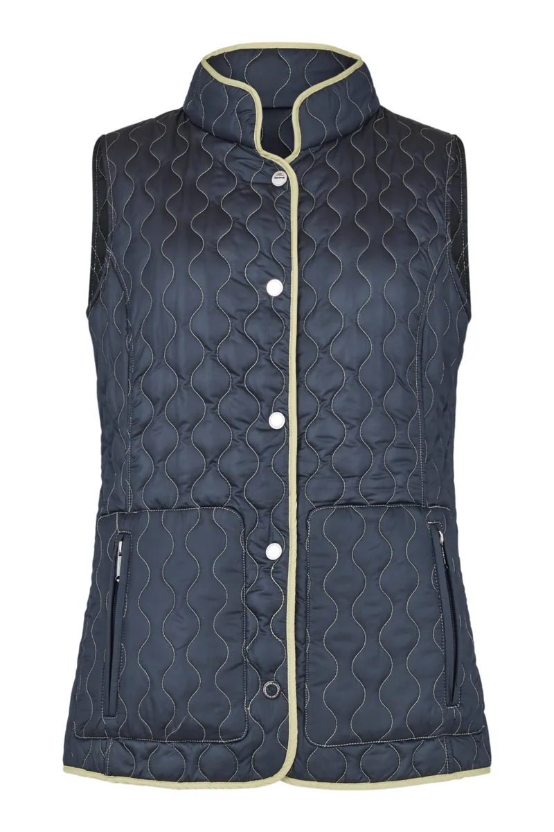 Gilet réversible Normann — détail