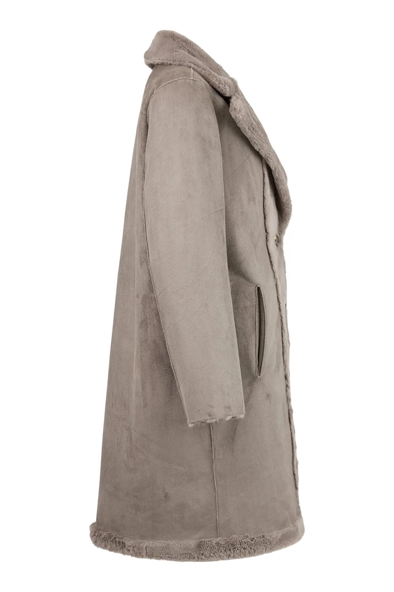 Manteau réversible Normann — détail