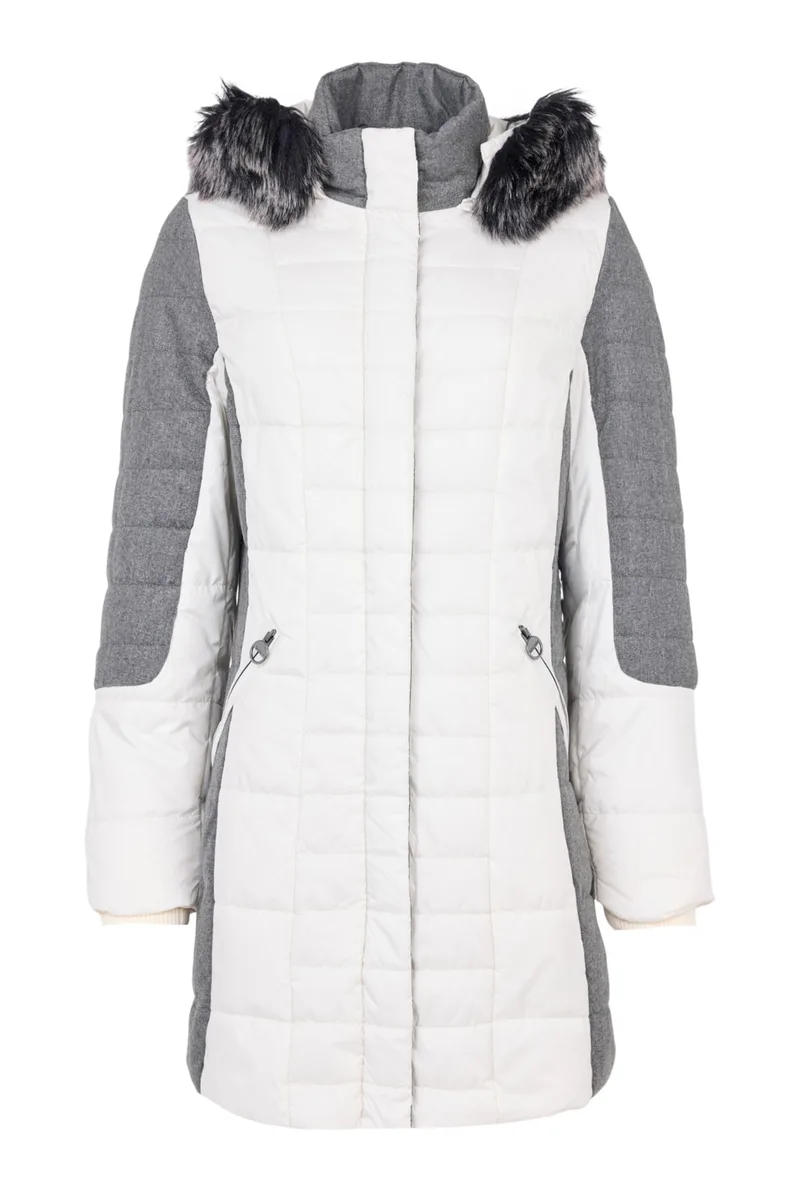Veste avec fausse fourrure Normann — devant