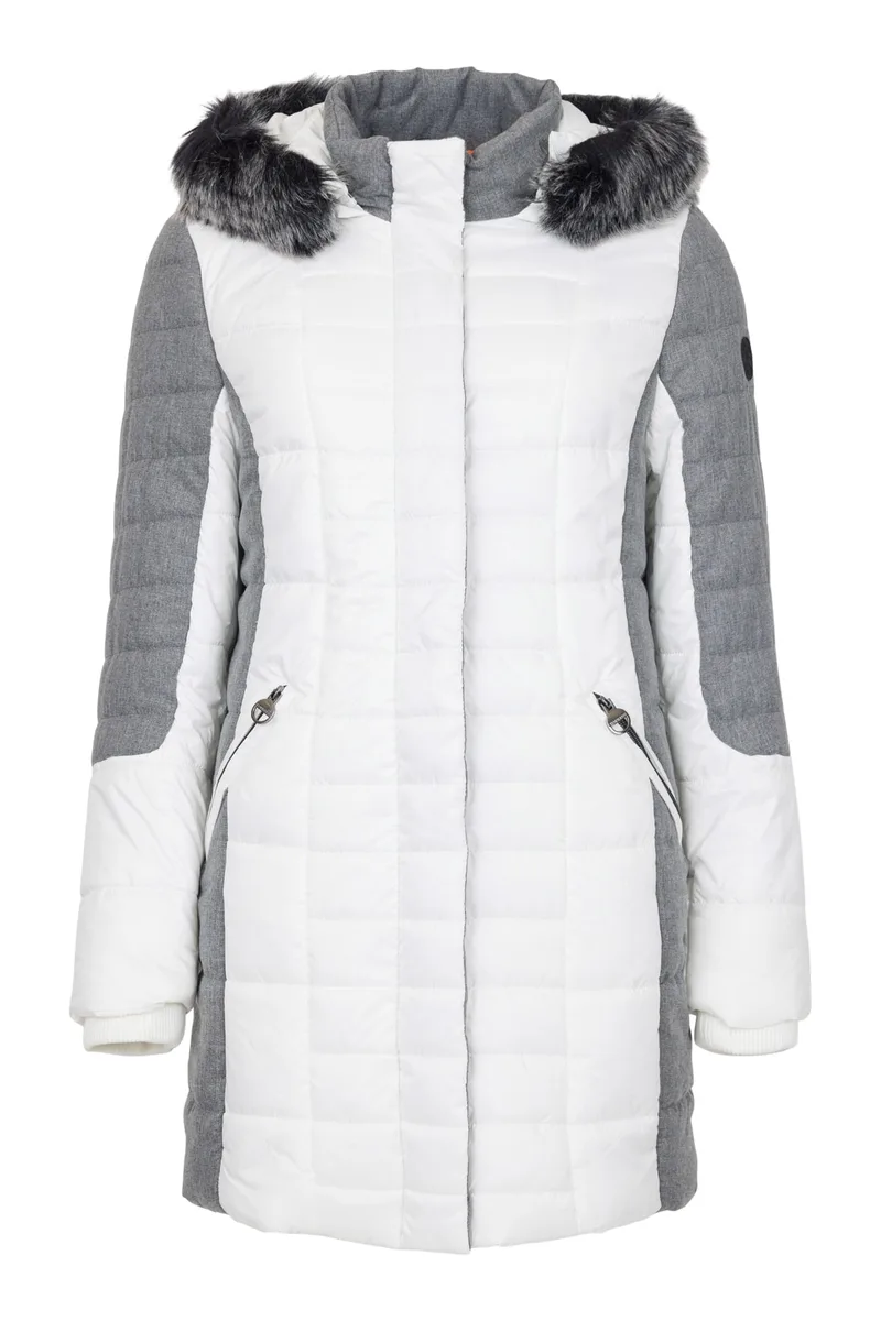 Veste avec fausse fourrure Normann — devant