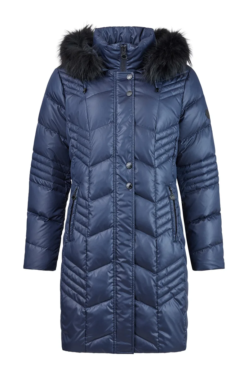 Veste avec fourrure véritable Normann — devant