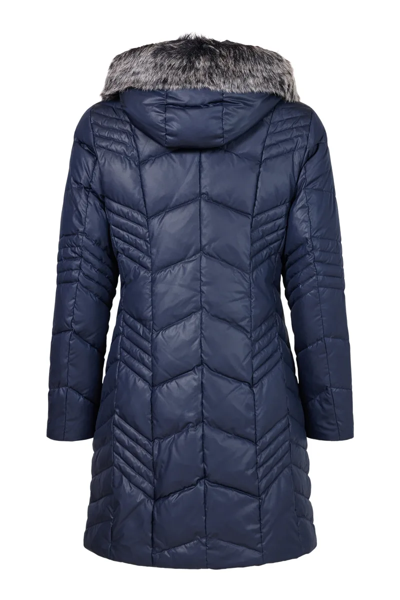 Veste avec fausse fourrure Normann — dos