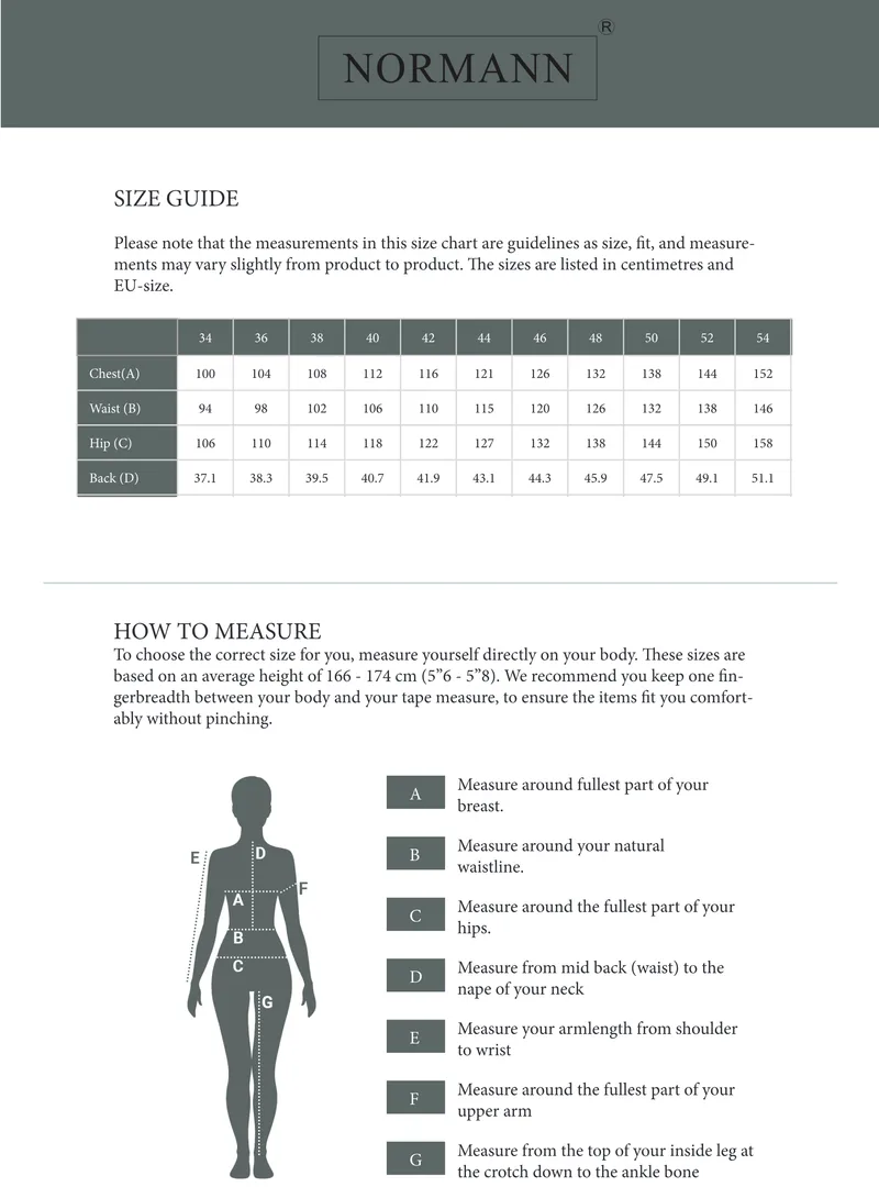 Guide des tailles