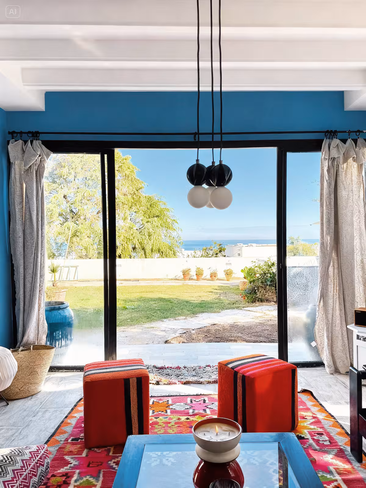 Maison d'artiste avec jardin face à la mer - photos - Galerie 2
