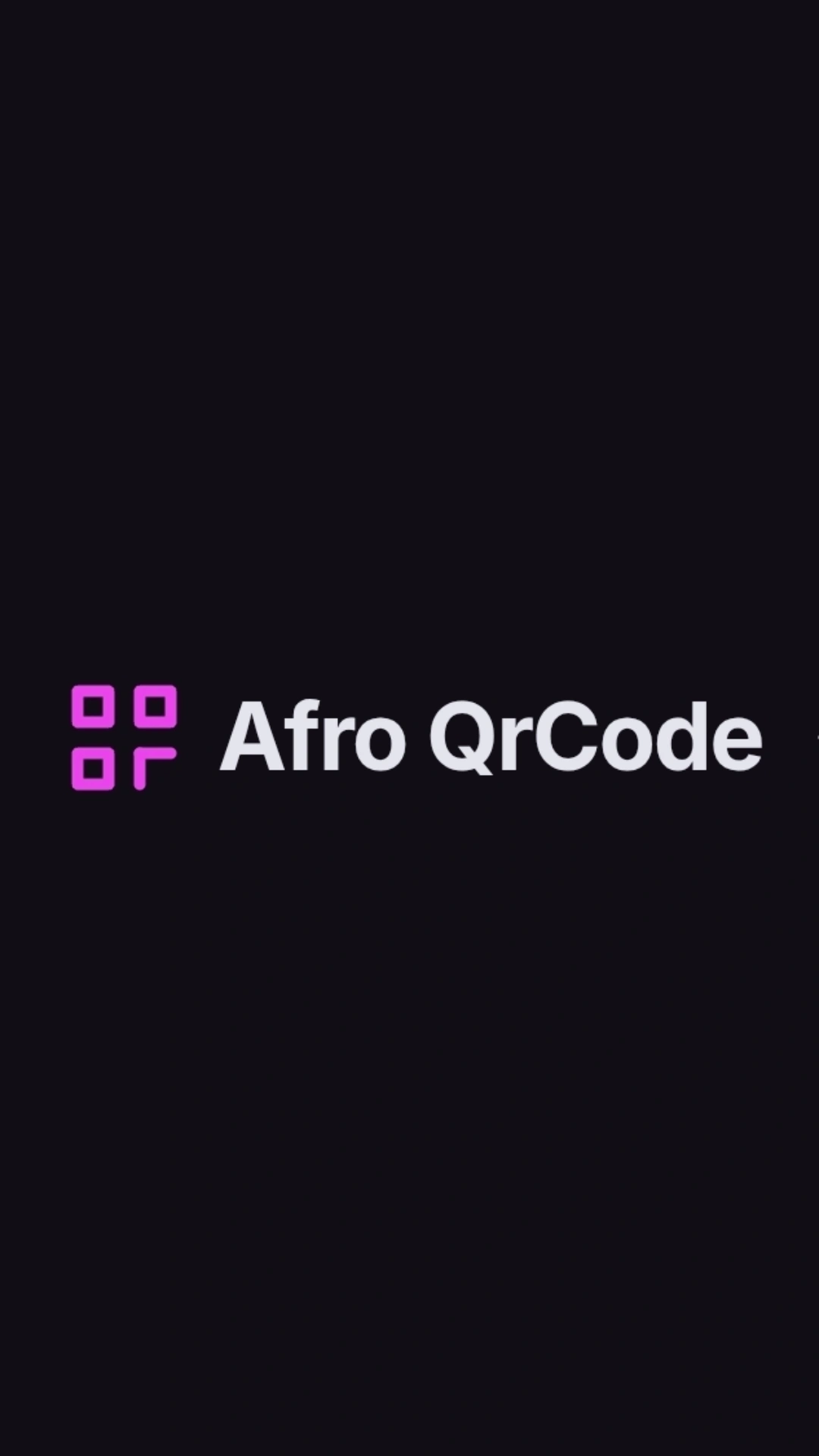 Afro QR-Code 