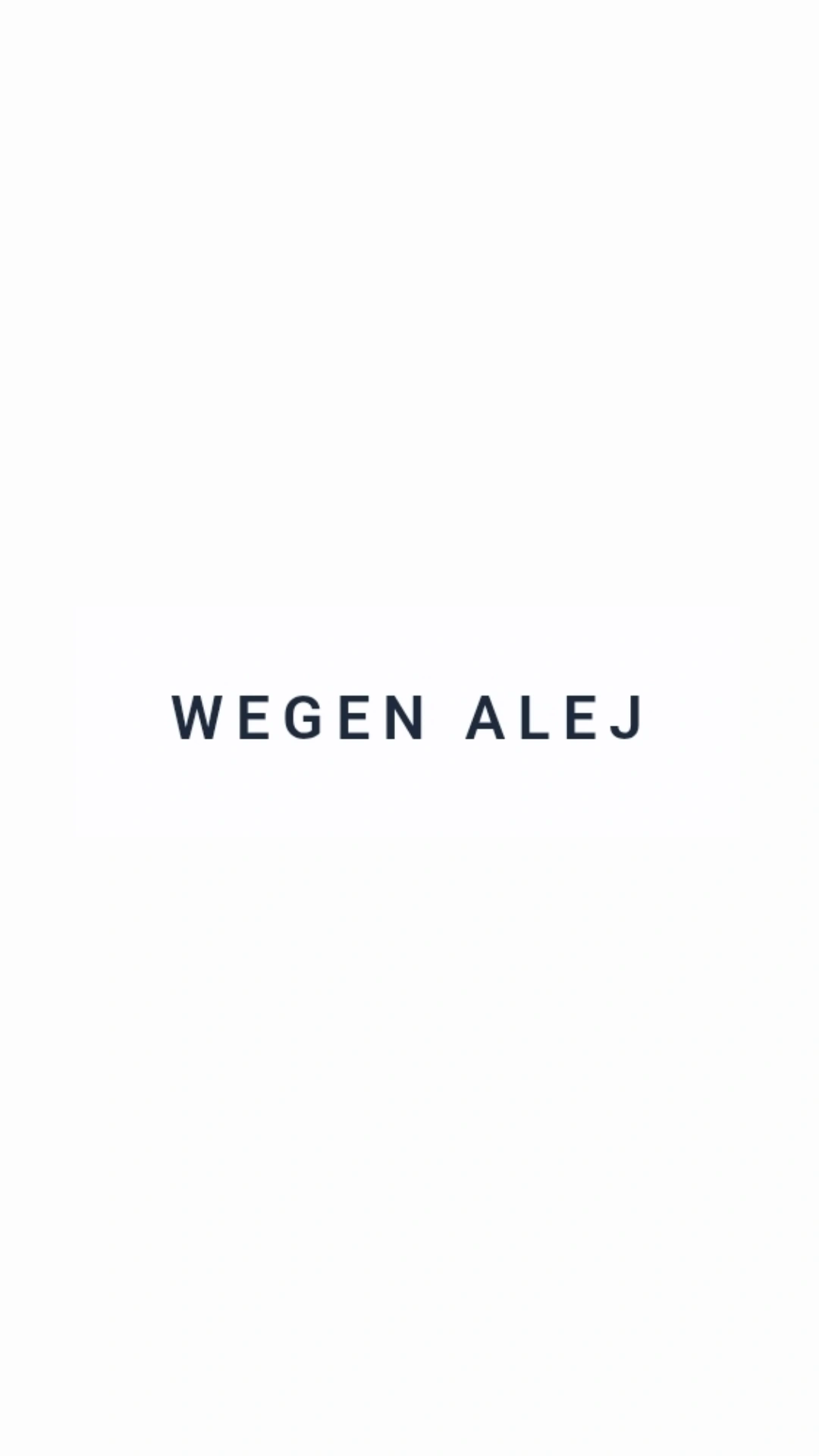 Wegen Alej