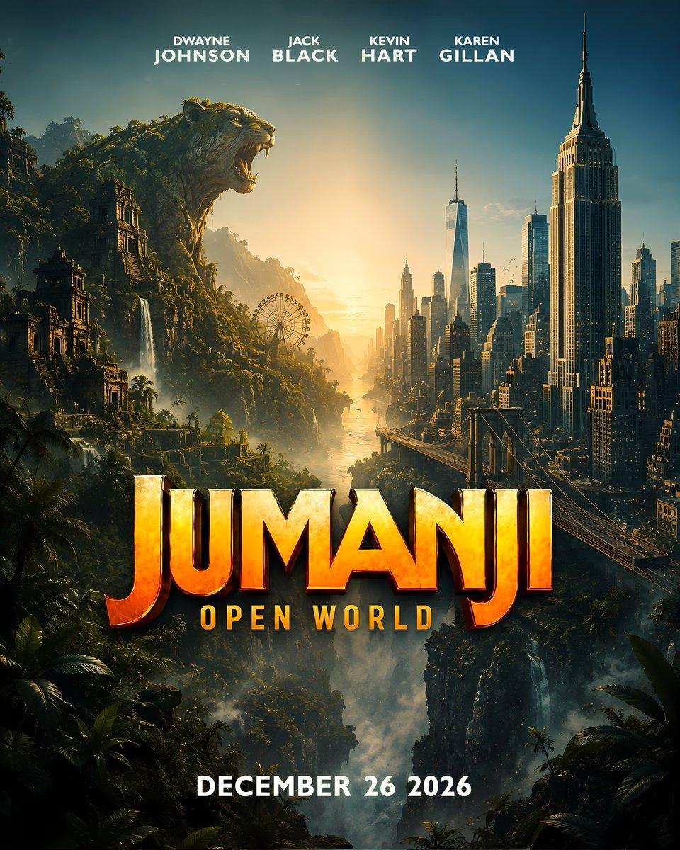Teaser du film Jumanji: Open World