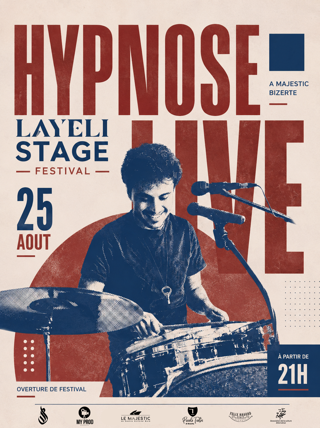 Affiche de Opening Night Layali Stage - Hypnose Band