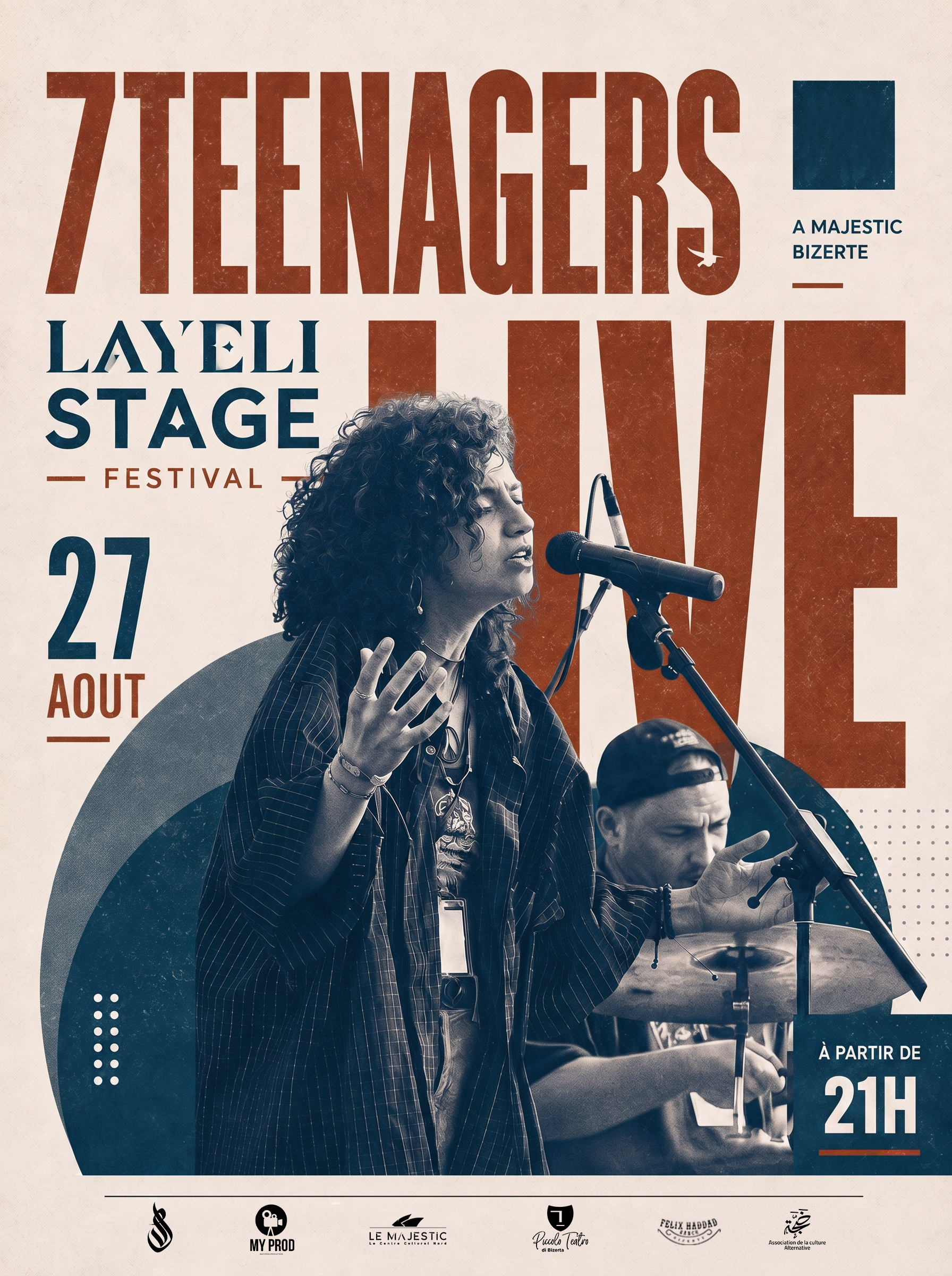 Affiche de Layeli Stage Festival — The 7 Teenagers