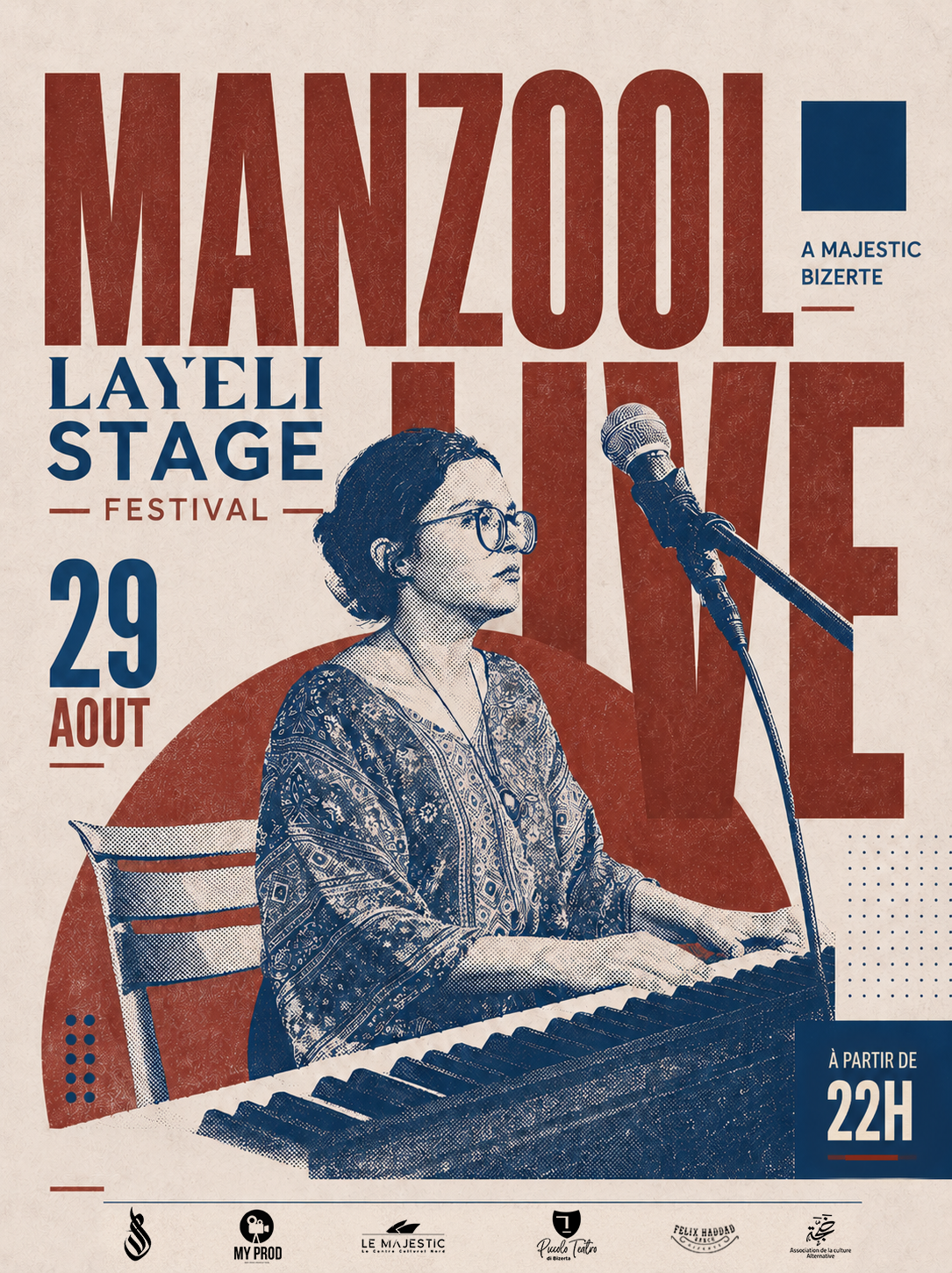 Affiche de Layeli Stage Festival - Manzool