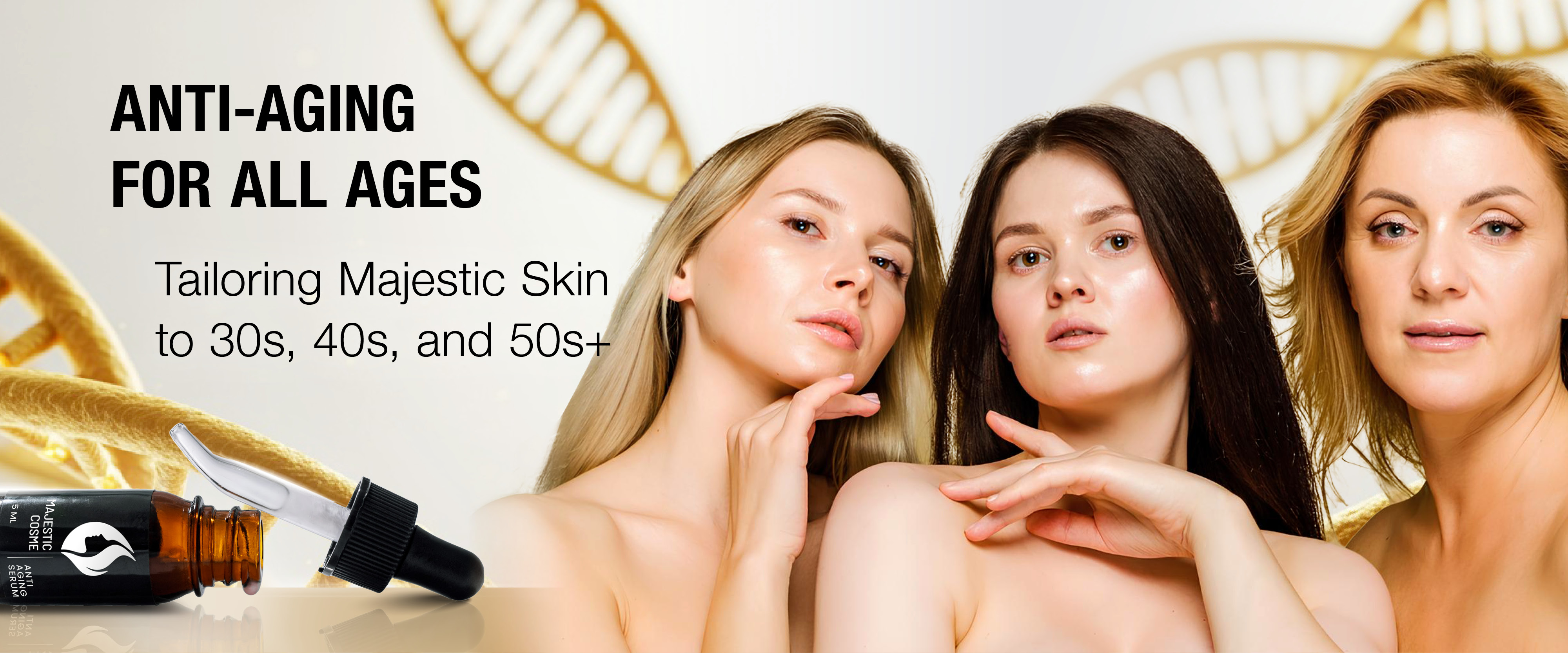 Anti-Aging for All Ages: Tailoring Majestic Skin to 30s, 40s, and 50s+