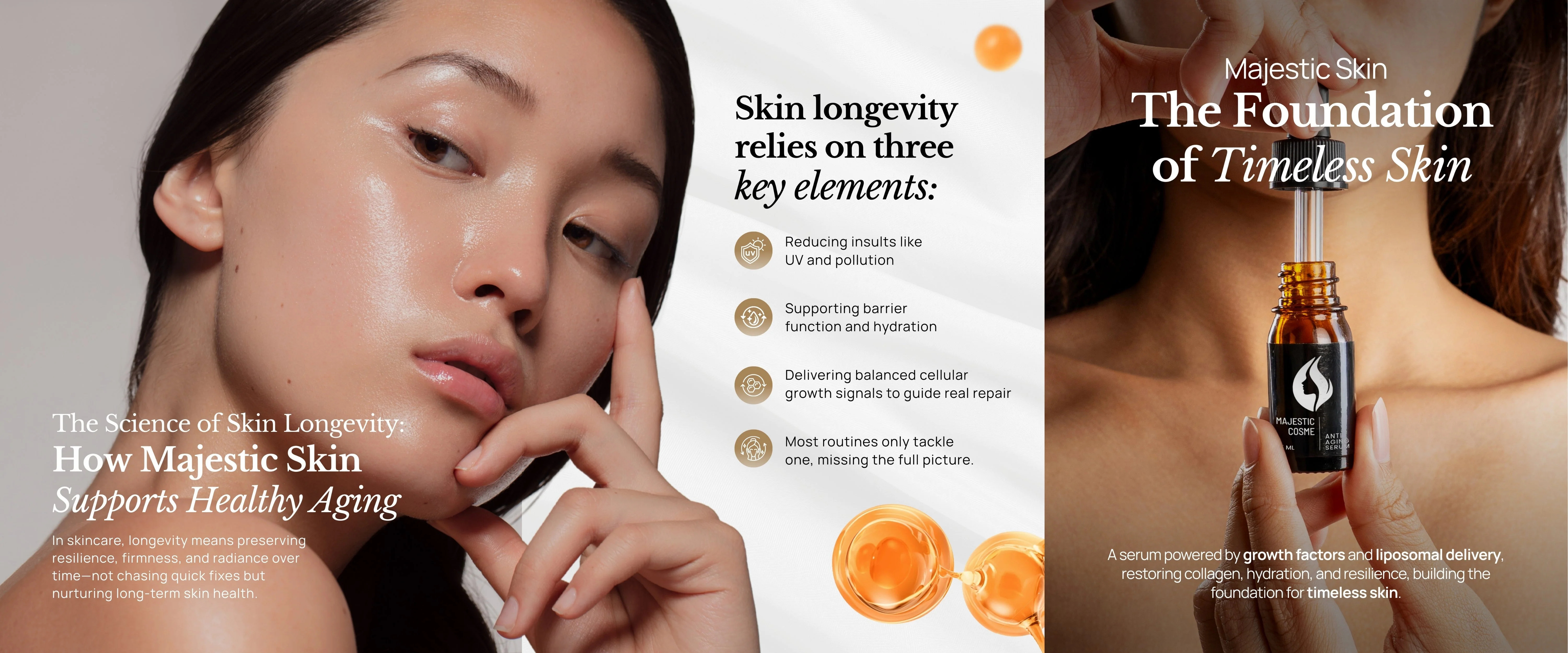 The Science of Skin Longevity: How Majestic Skin Supports Healthy Aging
