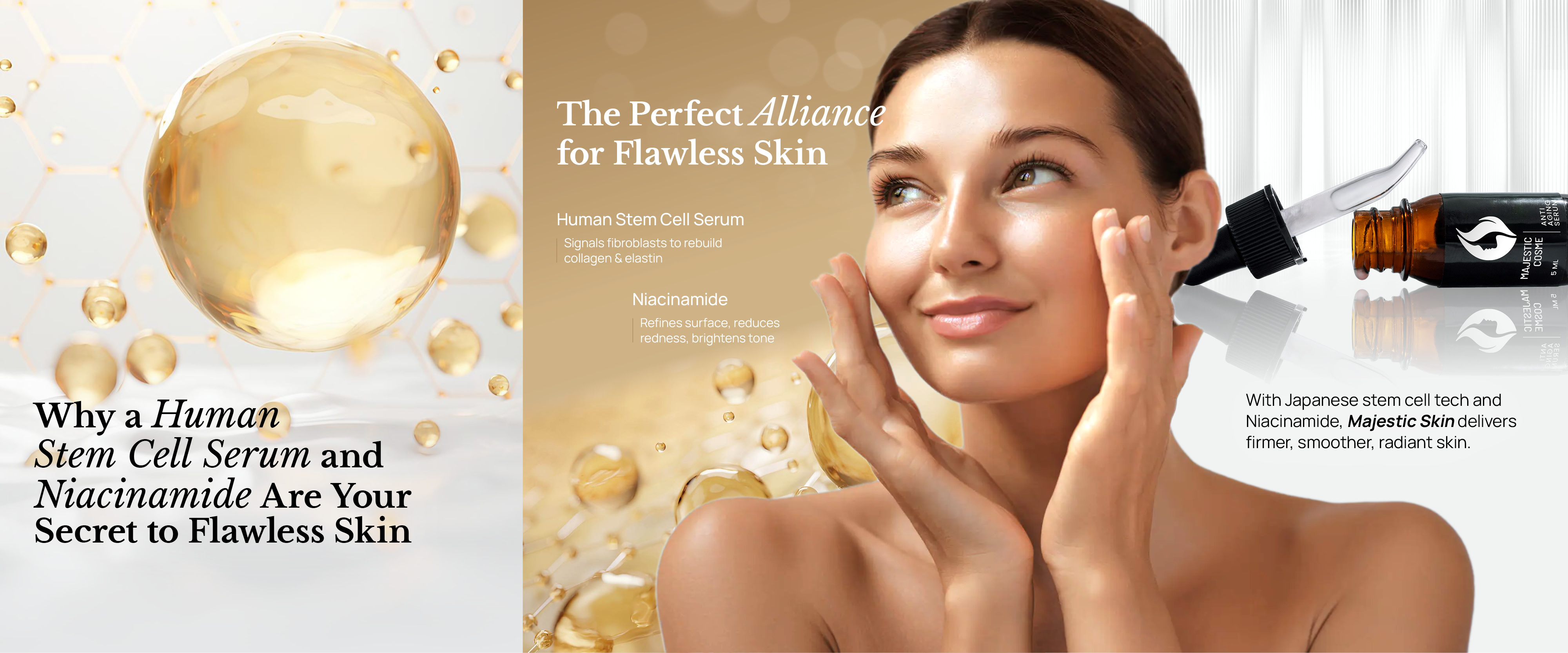 Why a Human Stem Cell Serum and Niacinamide Are Your Secret to Flawless Skin