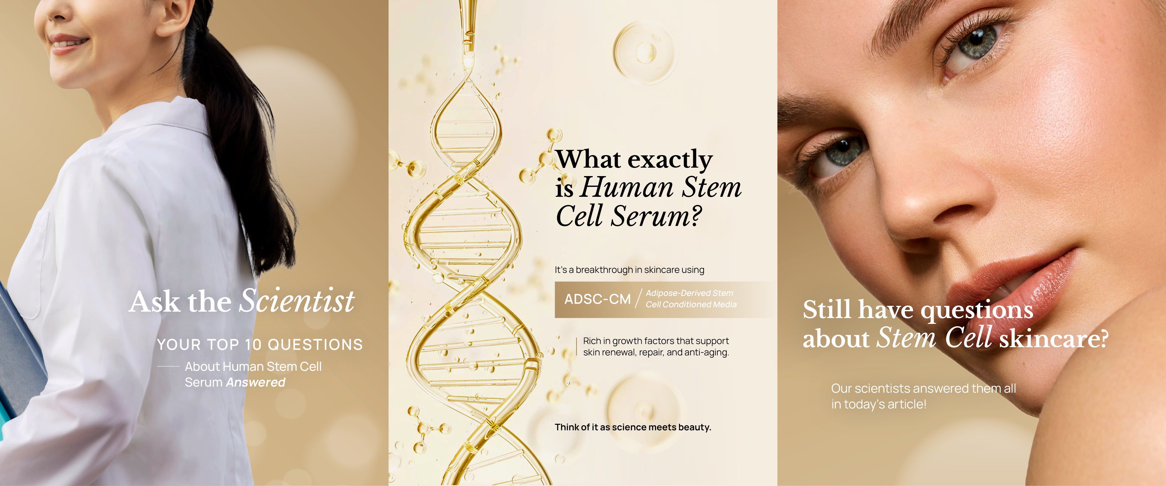 Ask the Scientist: Your Top 10 Questions About Human Stem Cell Serum Answered
