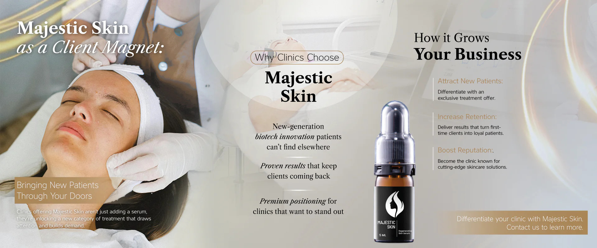 Majestic Skin as a Client Magnet: Bringing New Patients Through Your Doors