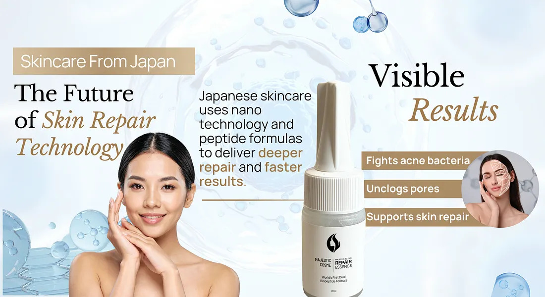 Skincare From Japan: The Future of Skin Repair Technology