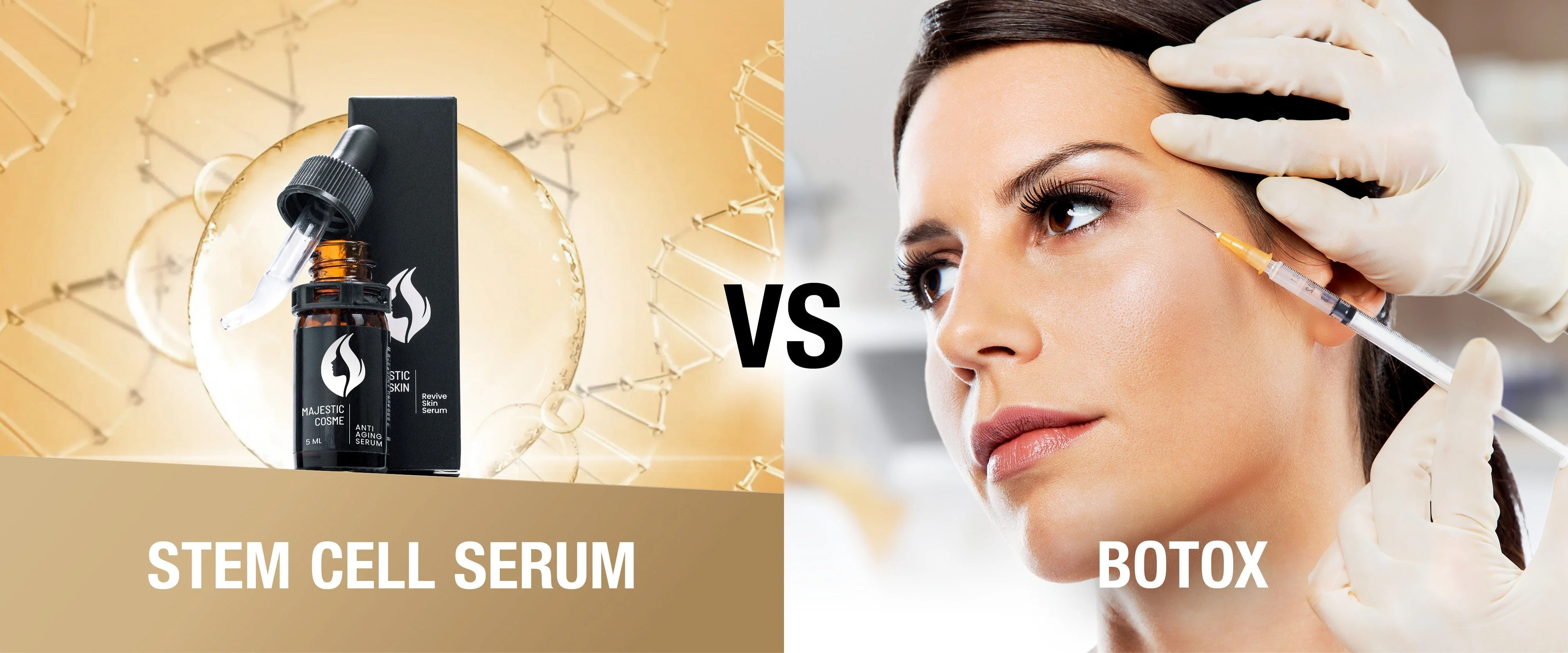 Stem Cell Face Serum vs. Botox: Which Best Anti-Aging Serum for Wrinkles Offers Clinical-Level Skin Treatment?