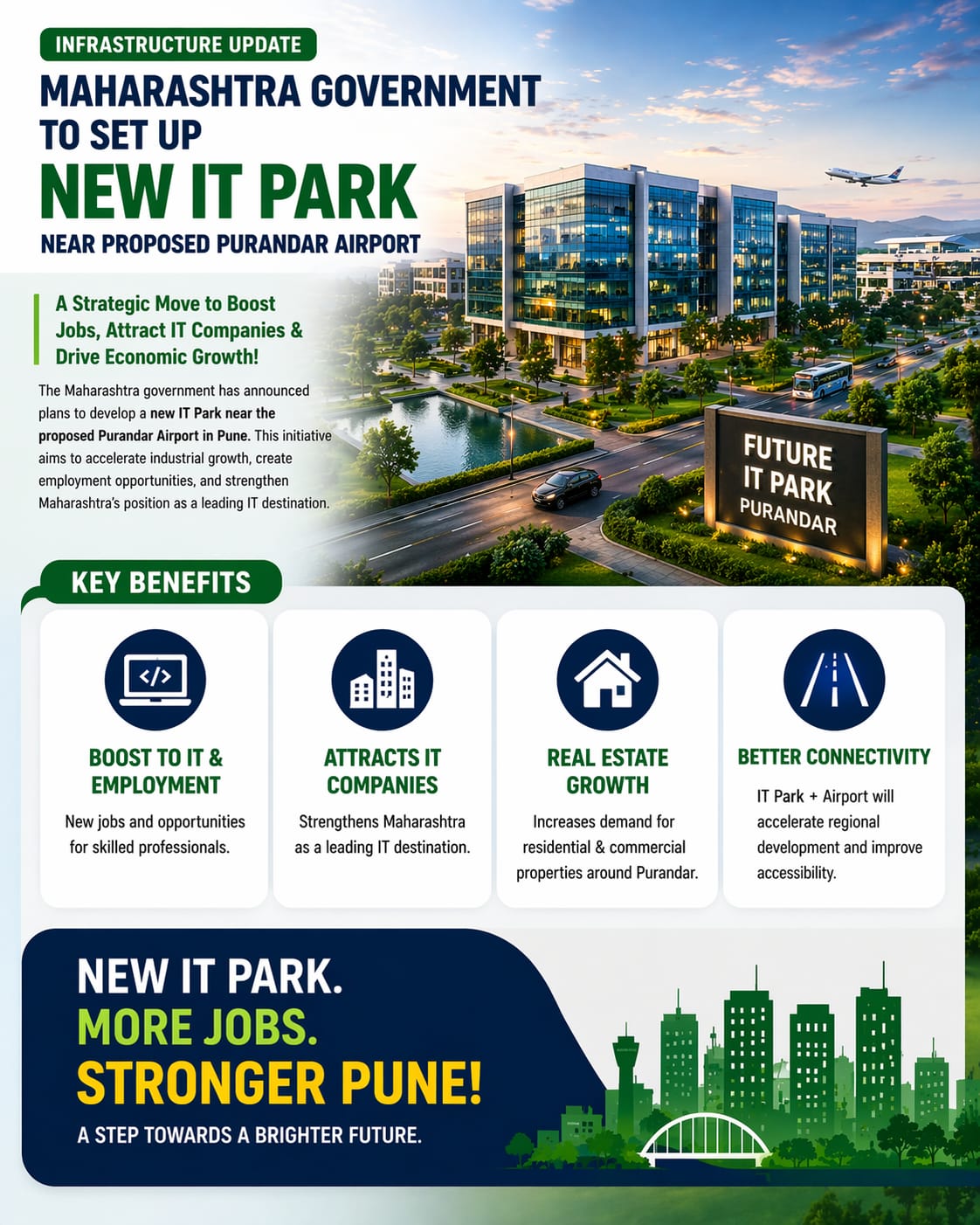 New IT Park Near Purandar Airport