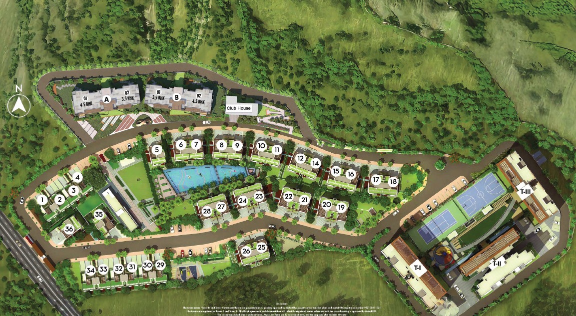 The Crown - Gera's Isle Royale, Bavdhan by Gera Developer  Bavdhan, Pune project view 2 - Official site construction update or visual rendering