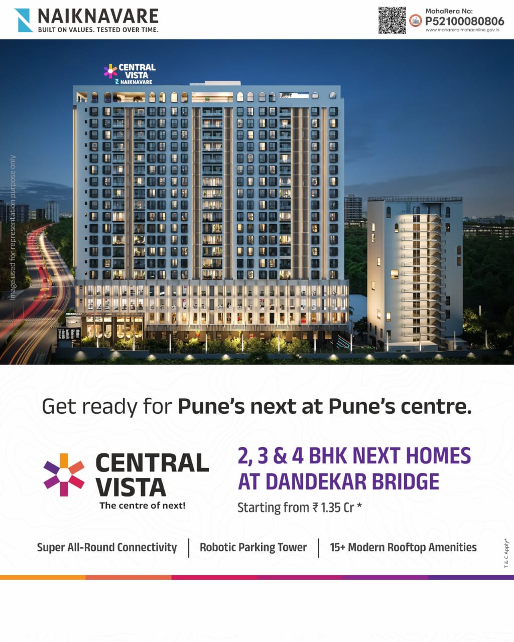 Naiknavare Central Vista by Naiknavare Developers New Launch Sadashiv Peth, Pune Project View 4 Naiknavare Central Vista by Naiknavare Developers New Launch Sadashiv Peth, Pune project view 4 - Official site construction update or visual rendering