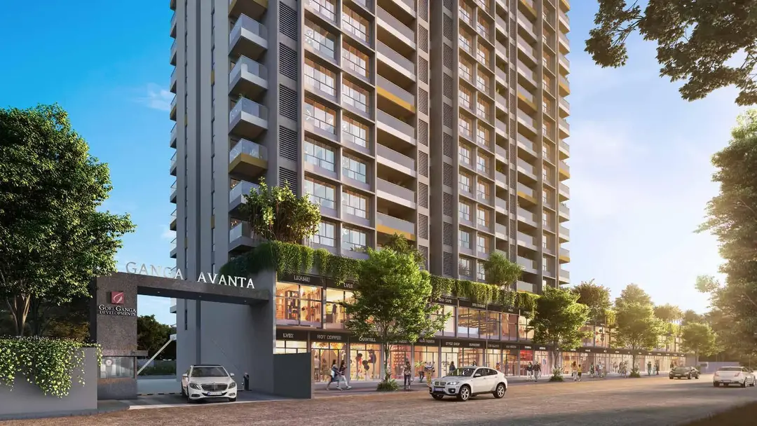 Ganga Avanta by Goel Ganga Developments Magarpatta, Pune Project View 2 Ganga Avanta by Goel Ganga Developments Magarpatta, Pune project view 2 - Official site construction update or visual rendering