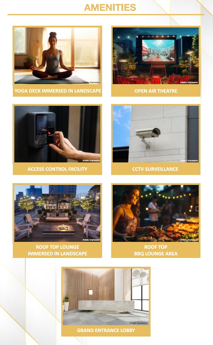 Aura Divine by Ranawat Group  Salisbury Park project view 3 - Official site construction update or visual rendering