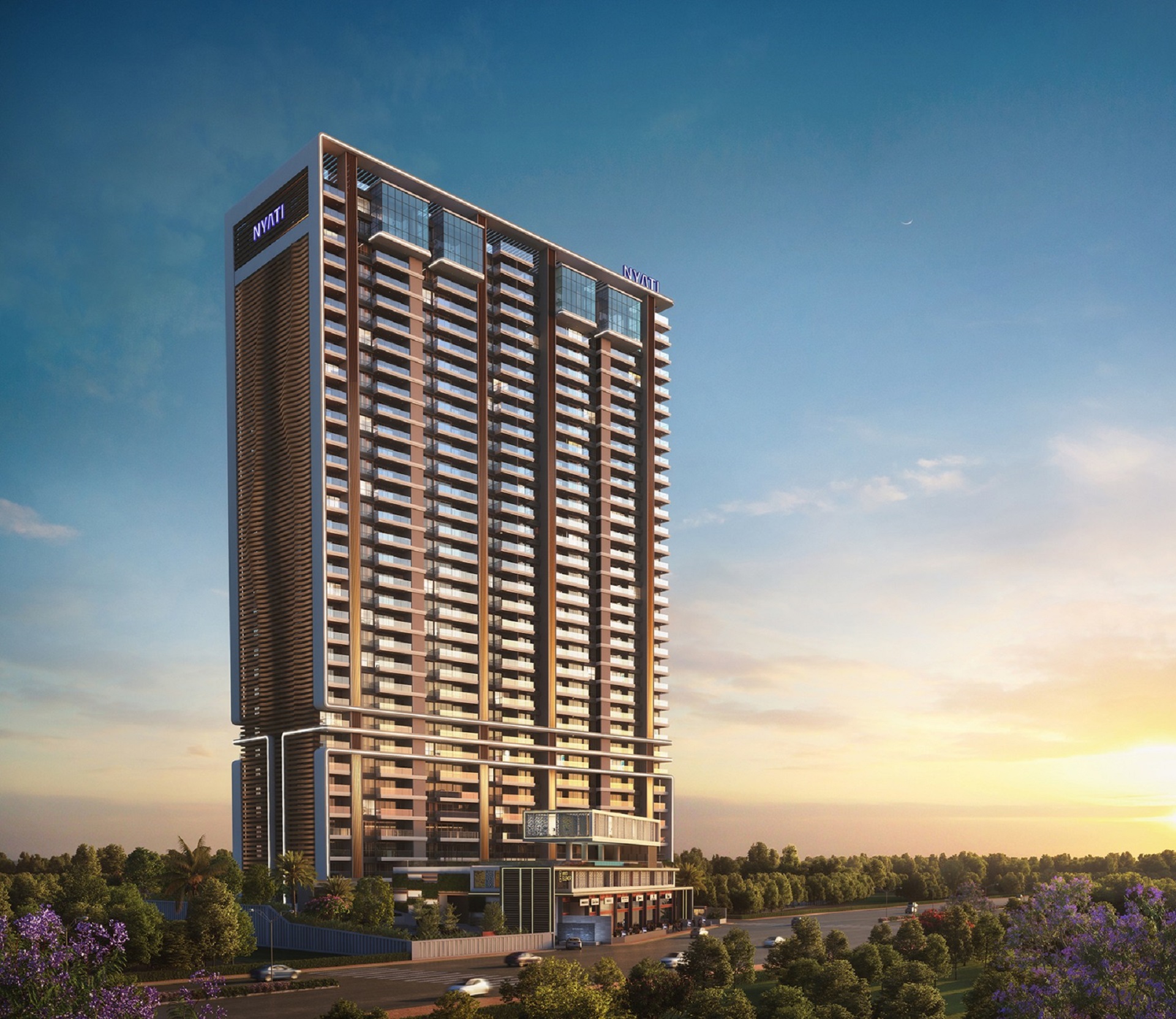 Nyati Elenor: Sky Bed Residences by Nyati Group New Launch Lulla Nagar, Pune project view 2 - Official site construction update or visual rendering