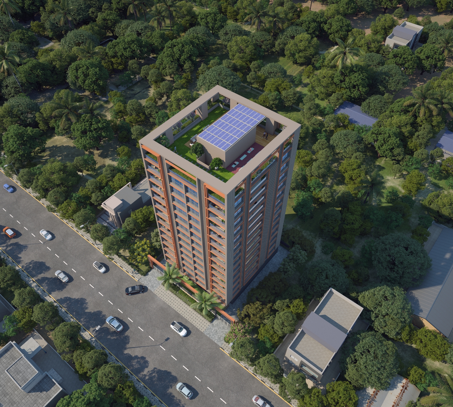 4 BHK Apartment in Model Colony - Model Colony, Pune.