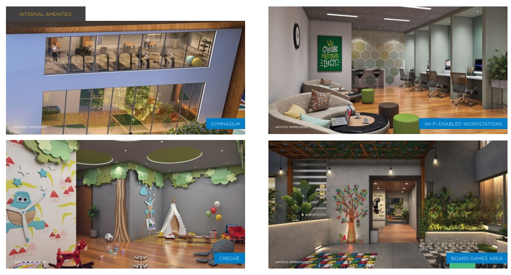 Unique Youtopia by Unique Properties  Kharadi project view 3 - Official site construction update or visual rendering