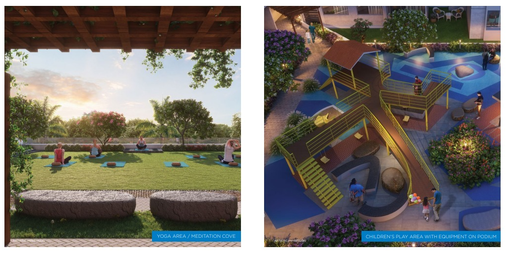 Unique Youtopia by Unique Properties  Kharadi project view 2 - Official site construction update or visual rendering