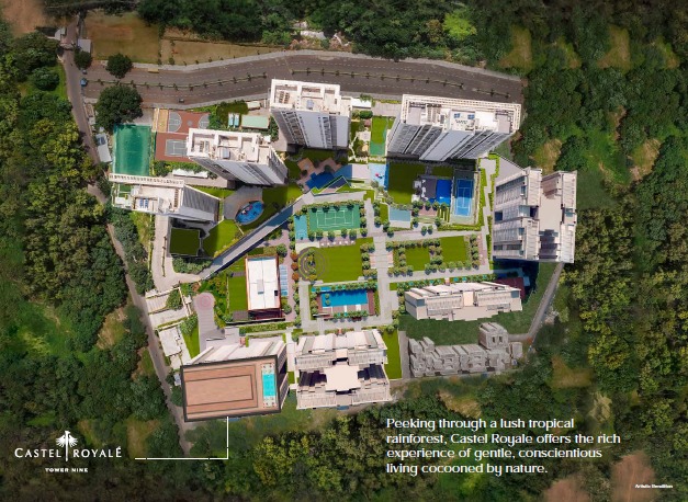 Castle Royale Tower Nine by ABIL Group  Bhosale Nagar, Pune project view 5 - Official site construction update or visual rendering