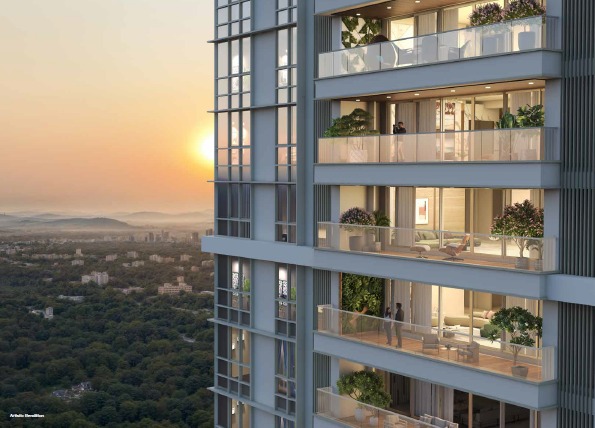 Castle Royale Tower Nine by ABIL Group  Bhosale Nagar, Pune project view 6 - Official site construction update or visual rendering