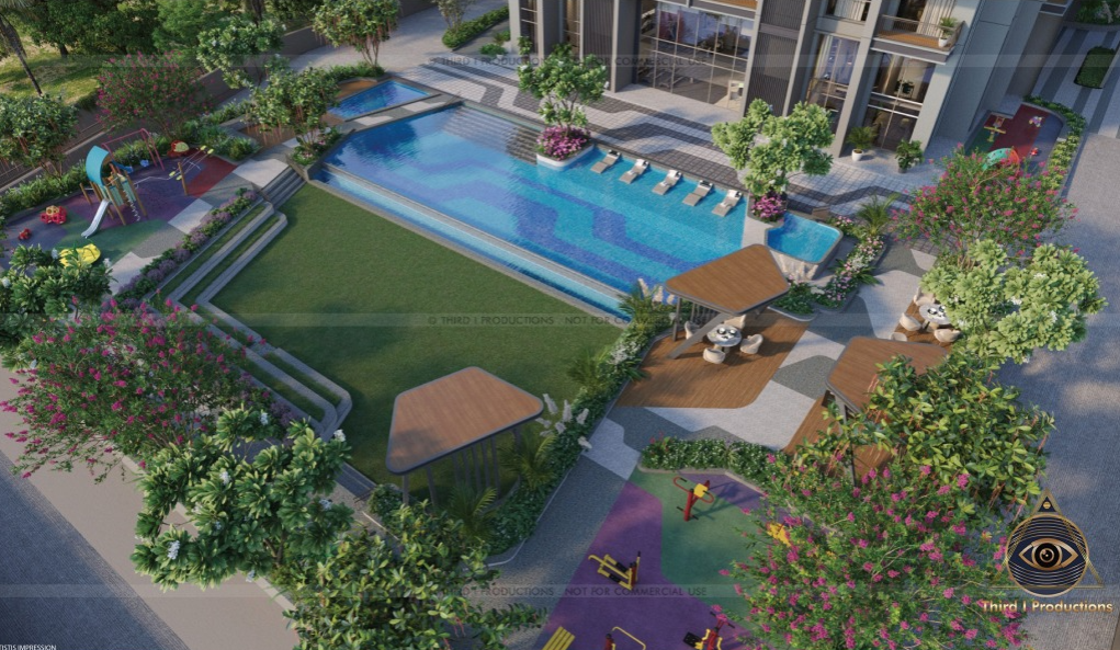 Raheja Aurum by Raheja Developers  NIBM, Pune project view 1 - Official site construction update or visual rendering