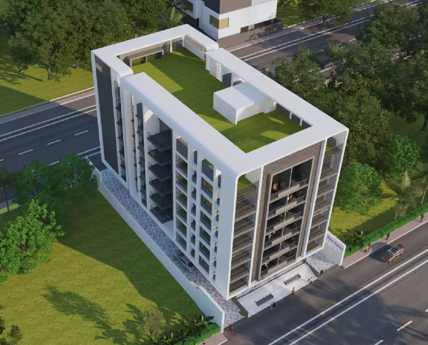 New Kaveri by Kundan spaces  Near Vanaz, kothrud project view 3 - Official site construction update or visual rendering