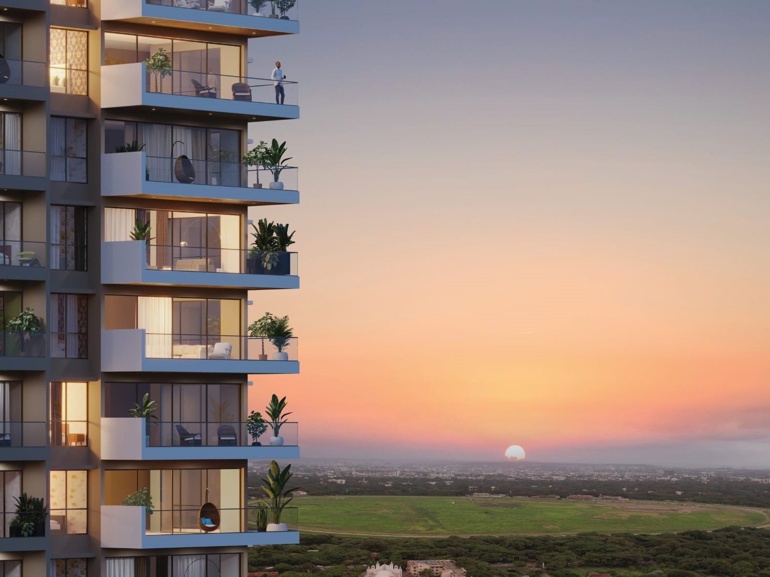 SKYi 5 Racecourse by Skyi Developers Sopan Baug, Pune Project View 7 SKYi 5 Racecourse by Skyi Developers Sopan Baug, Pune project view 7 - Official site construction update or visual rendering