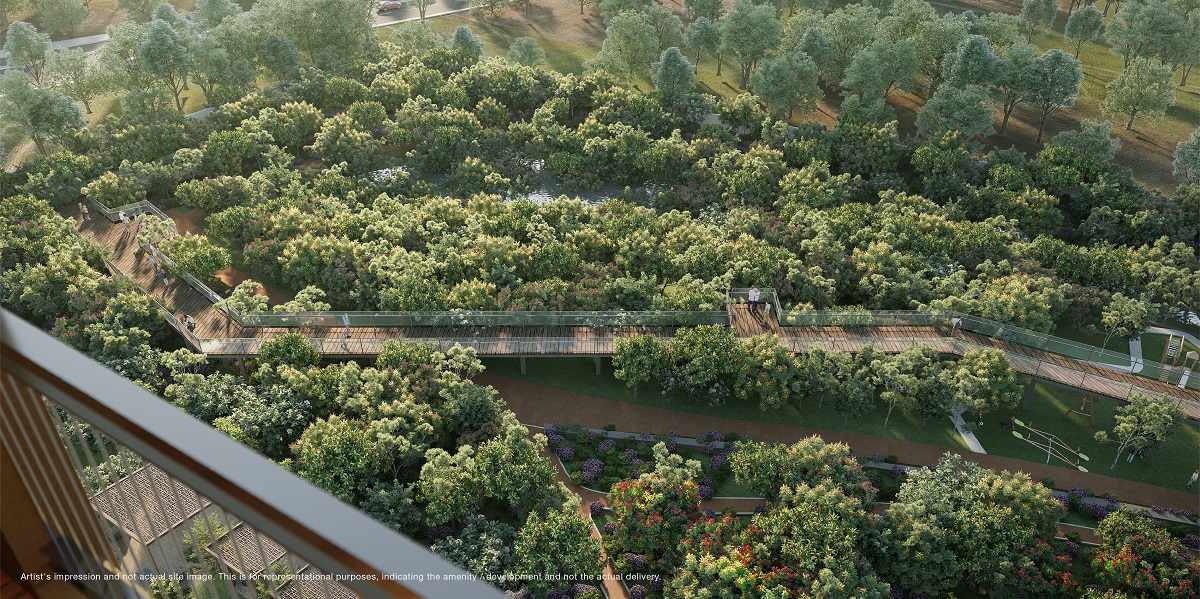 Godrej Urban Retreat by Godrej Properties  Kharadi, Pune project view 1 - Official site construction update or visual rendering