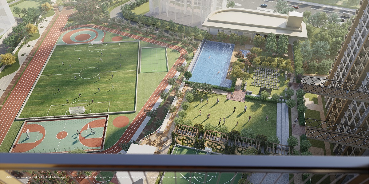 Godrej Urban Retreat by Godrej Properties  Kharadi, Pune project view 2 - Official site construction update or visual rendering