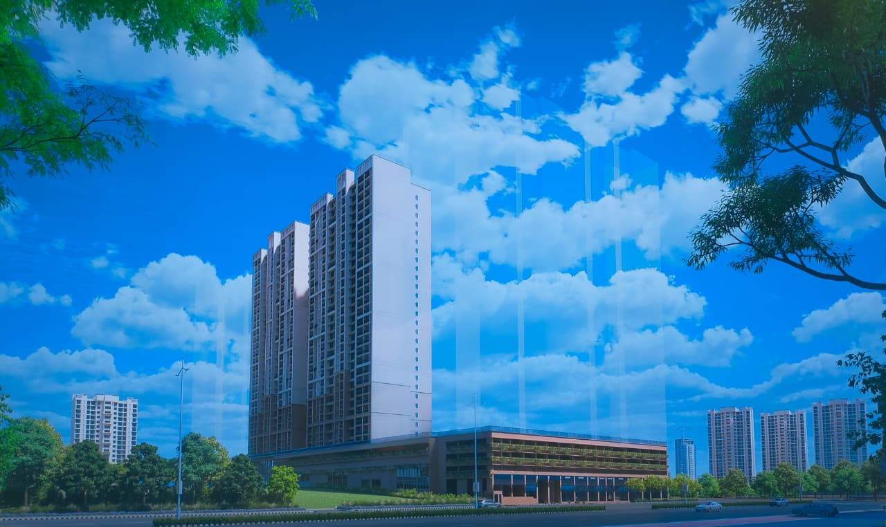 Raheja Galaxy Highstreet by Raheja Group  NIBM, Pune project view 1 - Official site construction update or visual rendering