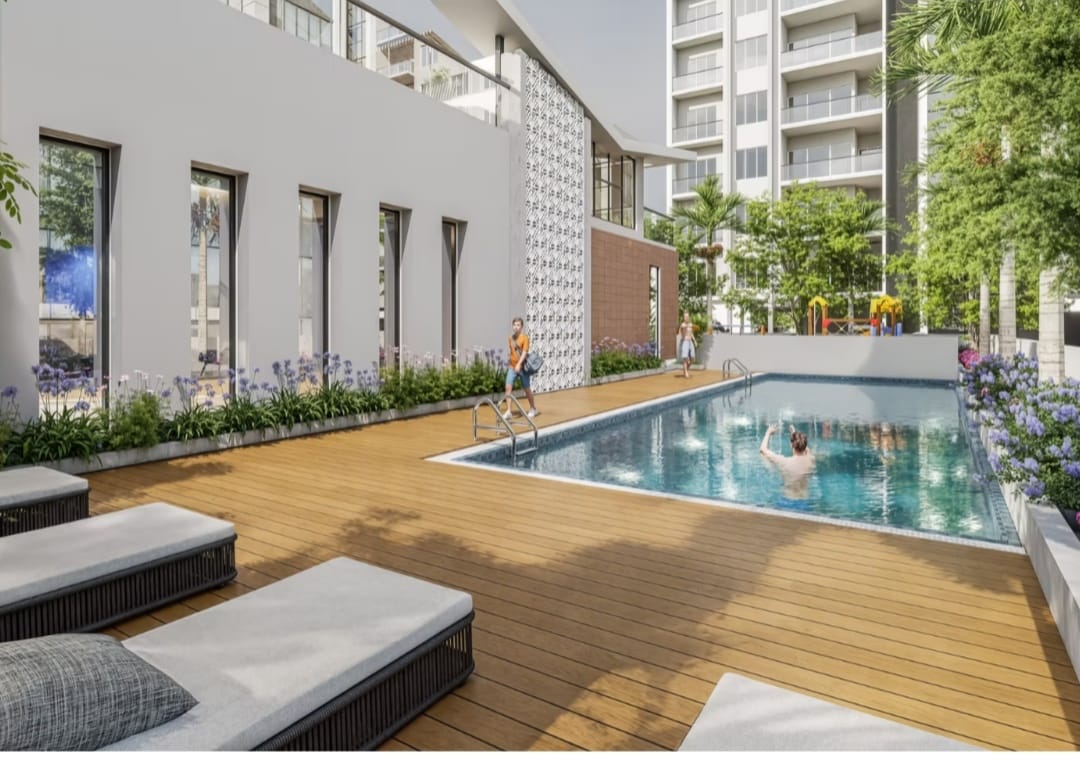 Gokulam – Premium 2 & 3 BHK Homes by Gandharv Corp  Magarpatta, Hadapsar, Pune project view 1 - Official site construction update or visual rendering