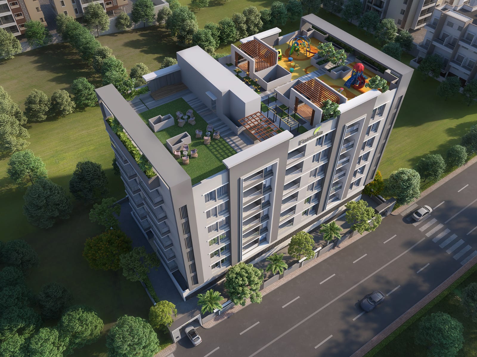 Foresta by Ram India New Launch NIBM, Pune project view 2 - Official site construction update or visual rendering